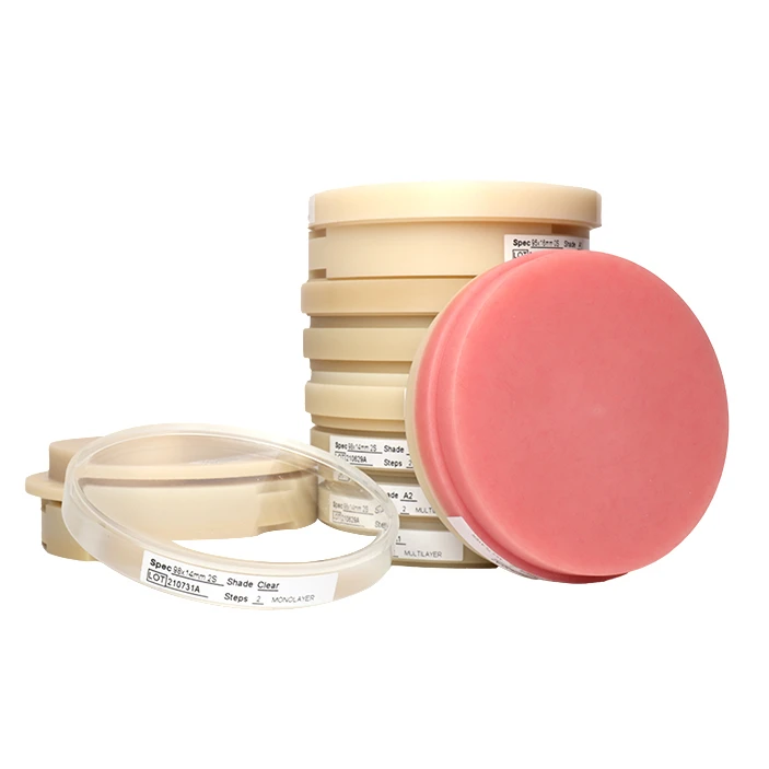 Multi-MIX Color PMMA Full Denture Dental Pmma Disk suppliers